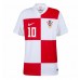 Kroatien Luka Modric #10 Replik Heimtrikot EM 2024 Kurzarm